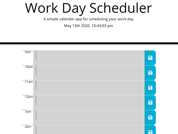 calendar app
